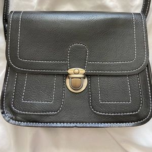 New vegan leather crossbody